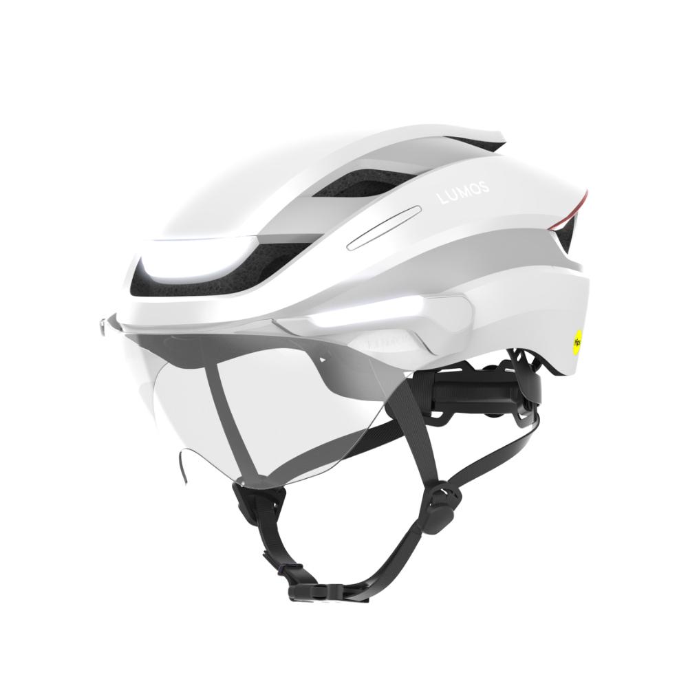 Lumos Ultra E-Bike Mips Visor Lunar White