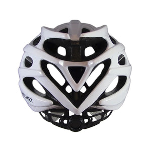 Hvid cykelhjelm med Fidlock magnetspænde