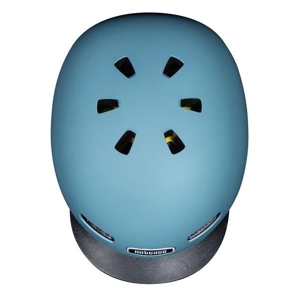 Nutcase Street Blue Steel Reflective Mips | blå cykelhjelm