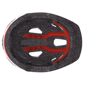 Scott Spunto Junior Grey Red RC LED lys 50-56 cm | bedst i test cykelhjelm