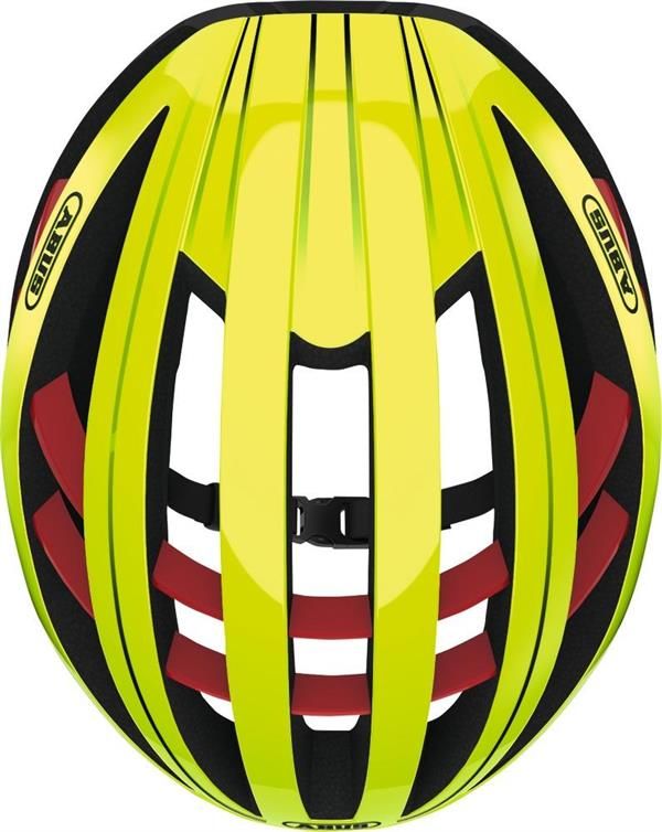 Abus Aventor Neon Yellow racerhjelm