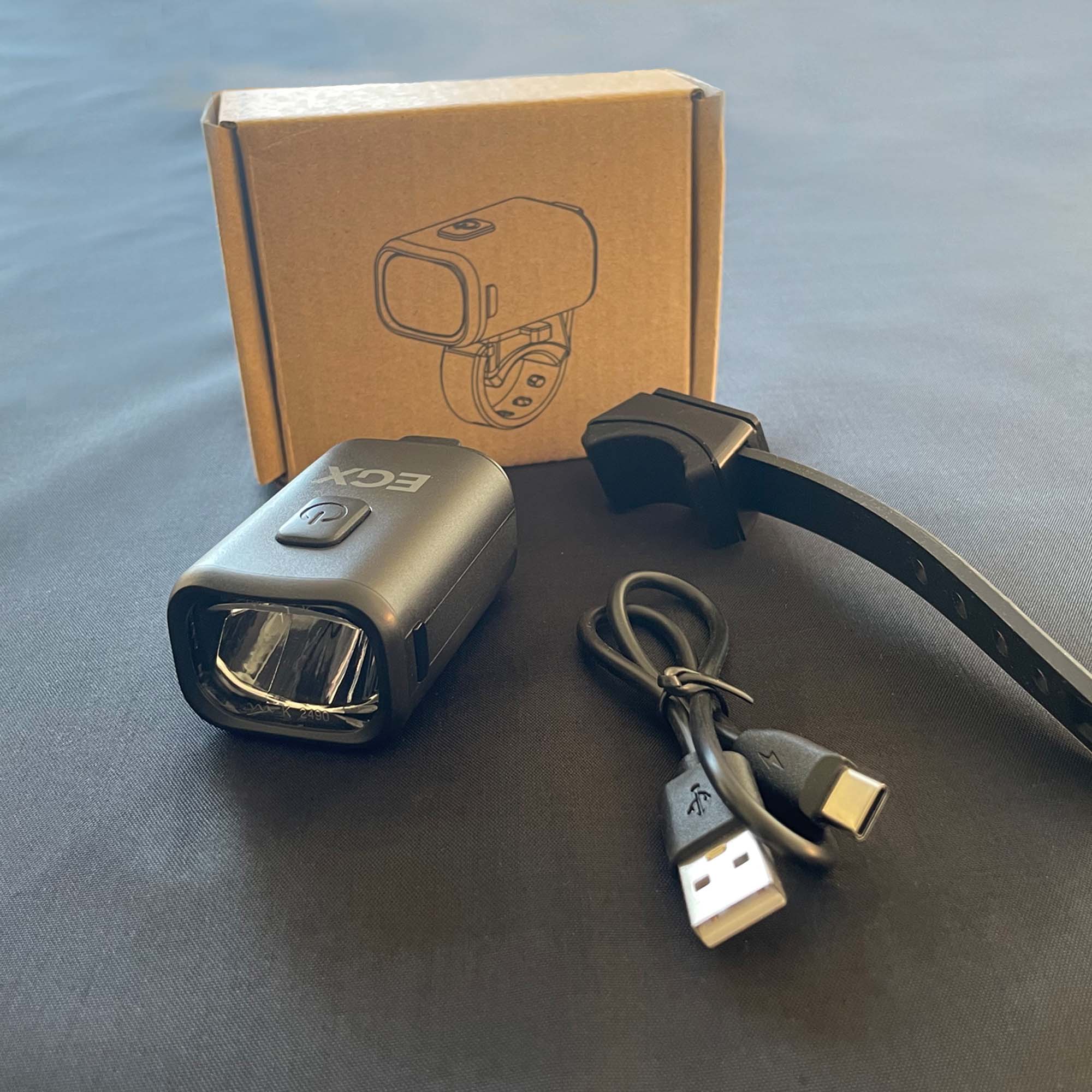 EGX frontlight for bike. STvZO