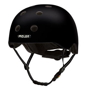 Melon matte black. Matsort cykelhjelm