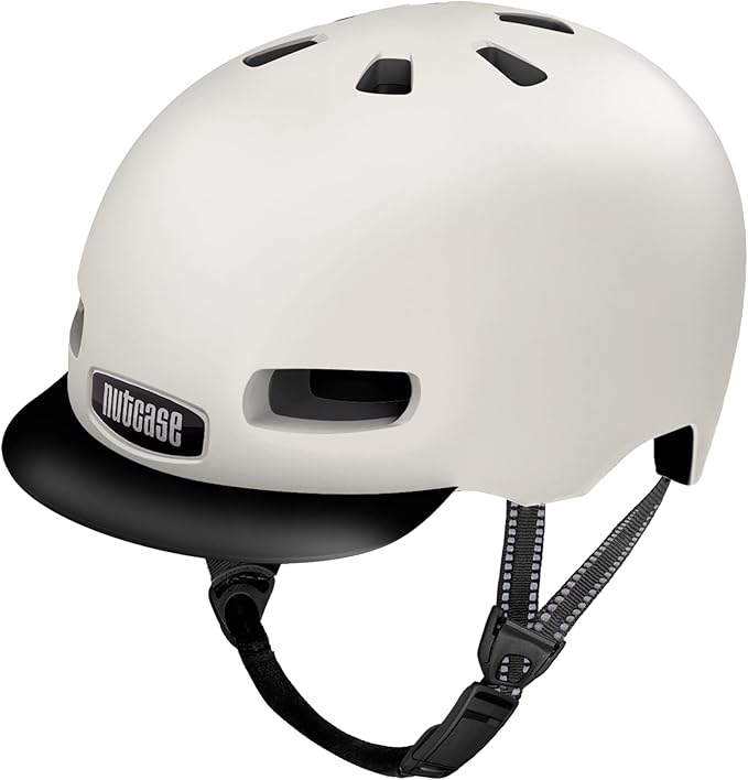 Nutcase street mips matte white