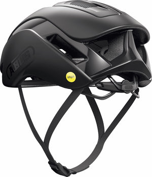 Abus Gamechanger 2.0 Velvet Black Mips. matsort aerohjelm til landevej og tri