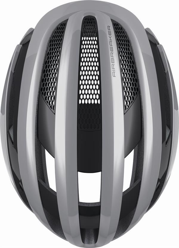 Abus Airbreaker Race Grey | top grå cykelhjelm til landevej