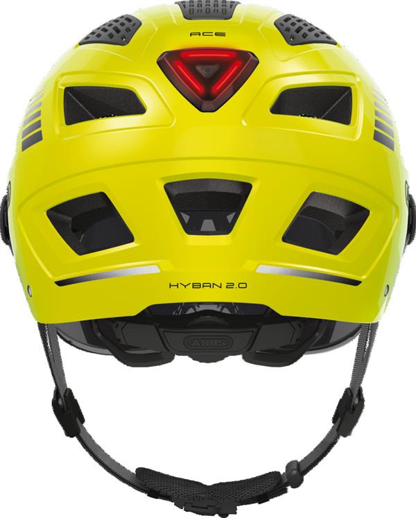 Abus Hyban 2.0 ACE cykelhjelm Signal Yellow