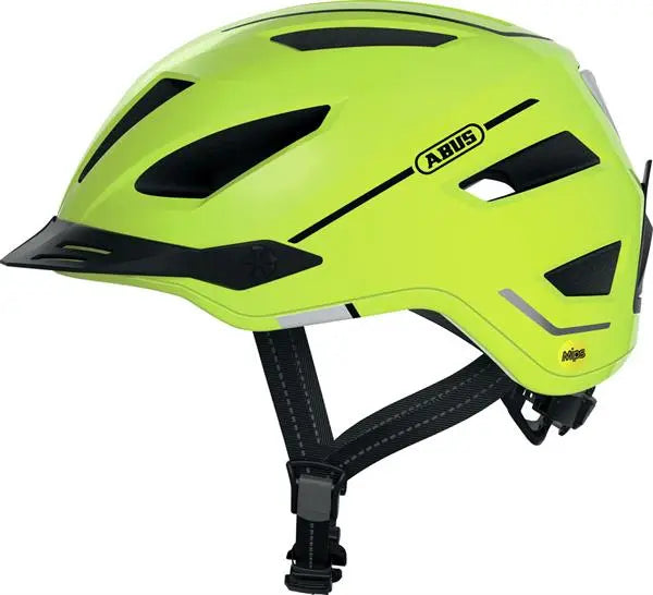 Abus Pedelec 2.0 Mips ACE Signal Yellow - cykelhjelm til elcykel med visir og mips. NTA 8776
