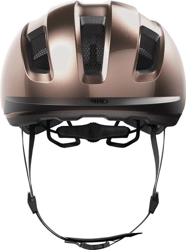 Abus Purl-Y Metallic Copper NTA 8776 cykelhjelm elcykel. Kobberfarvet