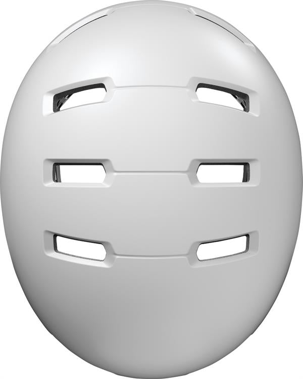 Abus Skurb Pearl White | hvid skaterhjelm