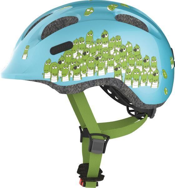Abus Smiley 2.0 Blue Croco cykelhjelm str. 45-50 cm