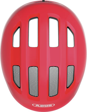 Abus Smiley 3.0 Shiny Red. Rød cykelhjelm til barn og baby