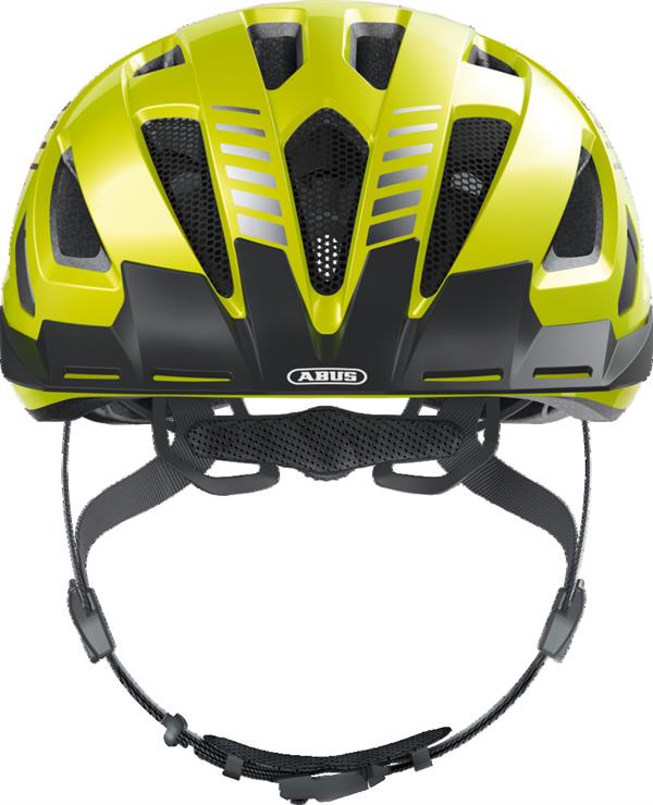 Abus Urban-I 3.0 Cykelhjelm Signal Yellow med LED lys