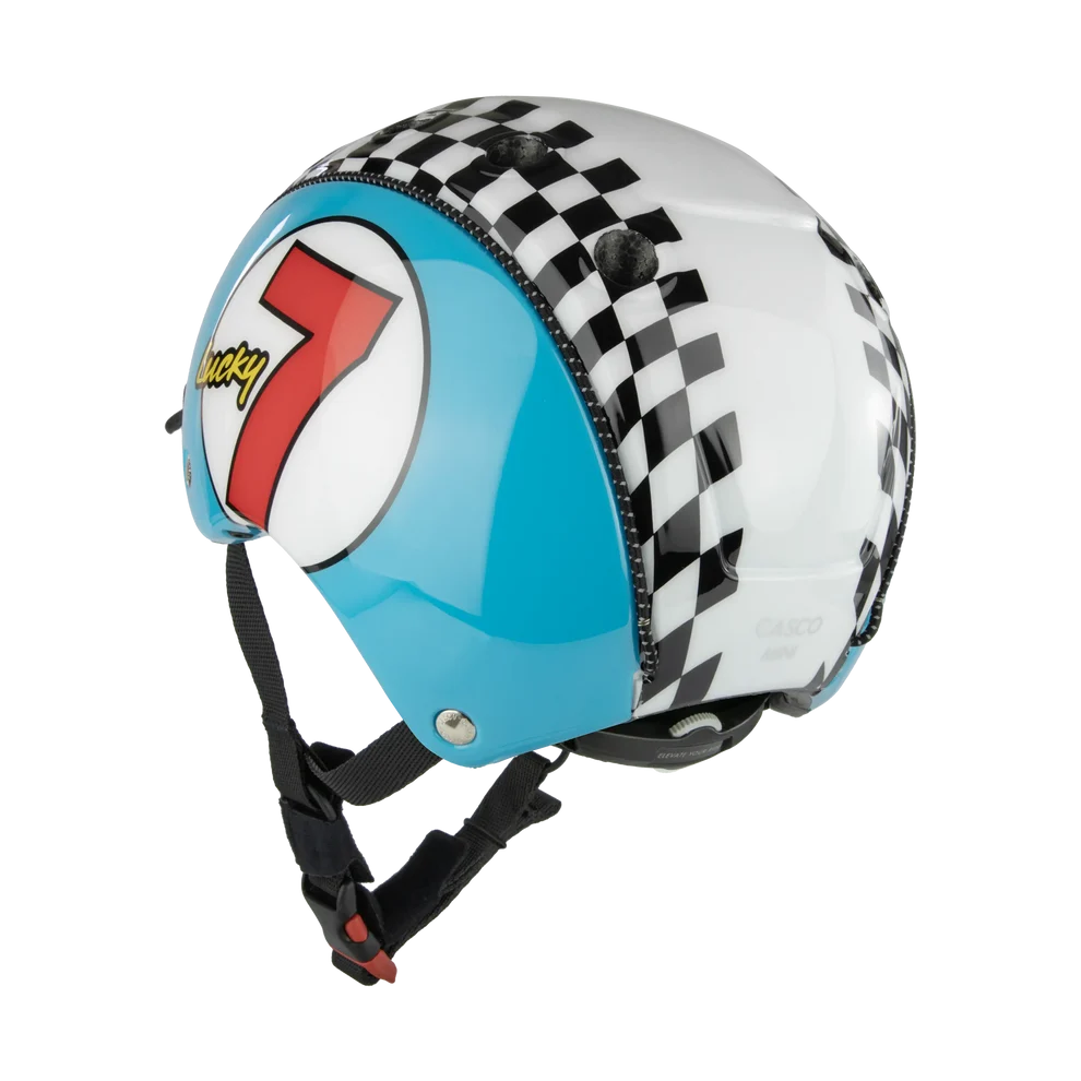 casco mini 2 lucky 7 blue