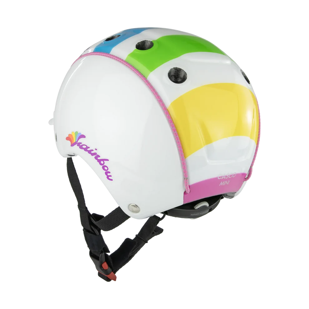 casco mini rainbow