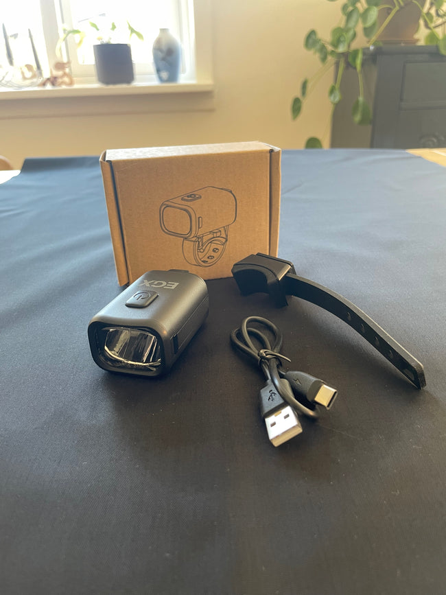 EGX frontlight for bike. STvZO. Unboxing