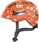Abus Smiley 3.0 Orange Monster | Orange cykelhjälm för barn 