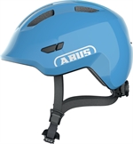 Abus Smiley 3.0 Shiny Blue | Ljusblå cykelhjälm för barn 