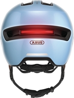 Abus Hud-Y Ace Iced Blue. Ljusblå cykelhjälm med visir