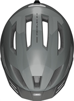 Abus Pedelec 2.0 Race Grey med USB LED lampa | cykelhjälm för elcykel NTA 8776