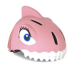 pink shark hjelm crazy safety