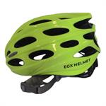 EGX Helmet Xtreme Shiny Hi Vis Yellow | Gul cykelhjälm til landsväg och sport