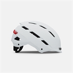 Giro Escape Mips Matte Chalk | Vit cykelhjälm med Mips och LED ljus