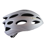 EGX Helmet City Road Shiny White Fidlock. Vit cykelhjälm