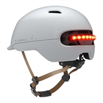 Livall C20 White LED cykelhjälm