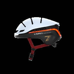 Livall Evo21 Snow LED Bluetooth cykelhjälm
