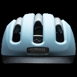 Nutcase Vio Sky Gloss Mips | Ljusblå cykelhjälm med integrerat LED-ljus