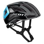 Scott Centric Plus Black Light Blue Mips | Landsväg cykelhjälm