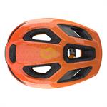 Scott Spunto Cykelhjälm Junior Fire Orange med LED Lampa