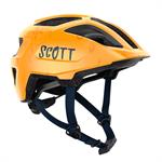 Scott Spunto Kid Fire Orange LED Lampa 46-52 cm | Orange cykelhjälm till barn