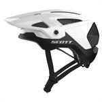 Scott Stego Plus White Black | Enduro cykelhjälm designad för aggressiv cykling